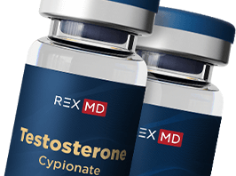 Testosterone Bottle of Pills
