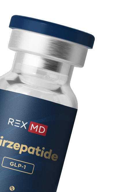GLP-1 Tirzepatide bottle